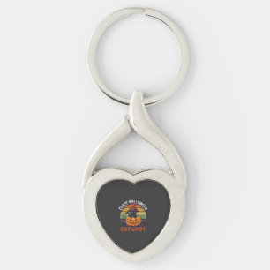 Chaveiro Chapéu de Bruxa de Abóbora Preta Louca Senhora do