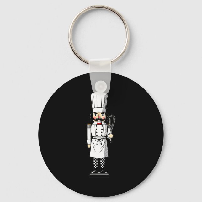 Chaveiro Chapéu de Cozinheiro Nutcracker Natal  (Frente)