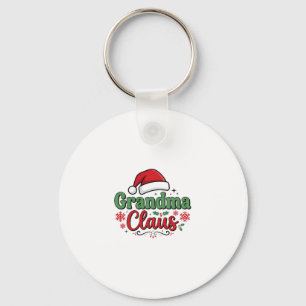 Chaveiro Chapéu de Natal da Vovó Papai Noel