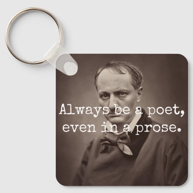 Chaveiro Charles Baudelaire (Frente)