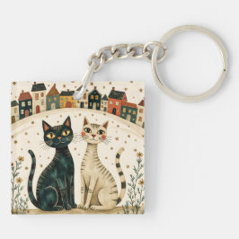 Chaveiro Charming Cats