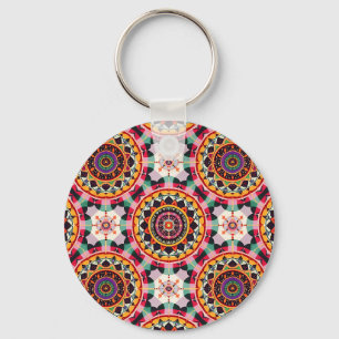 Chaveiro Charming Mandala Pattern