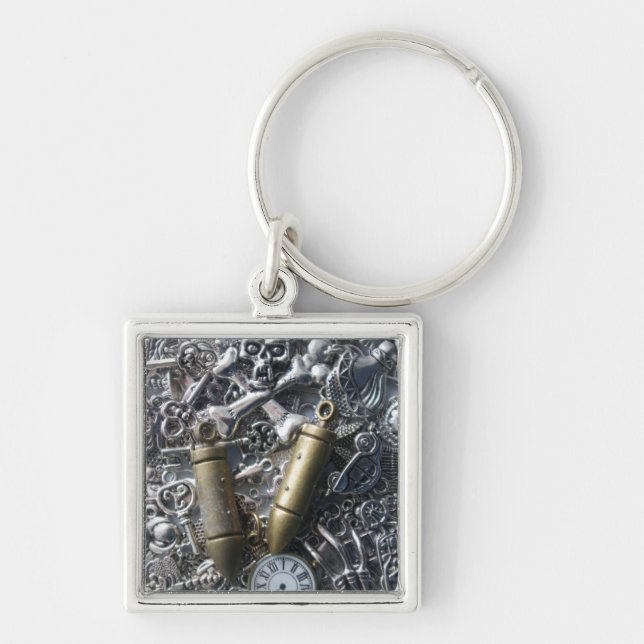 Chaveiro Charms Steampunk (Frente)