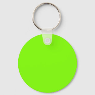 Chaveiro Chartreuse (Neon Green) 7FFF00 Color - Opção de No