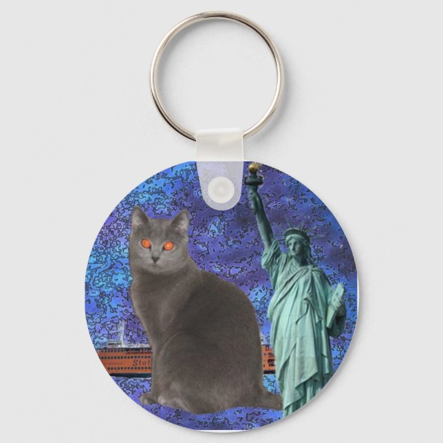 Chaveiro Chartreux NYC (Frente)