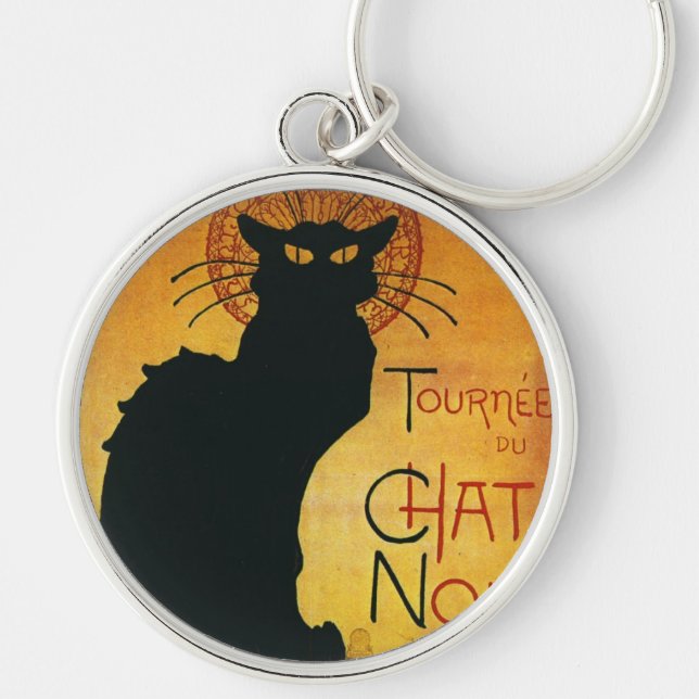 Chaveiro Chat Noir - Gato Preto (Frente)