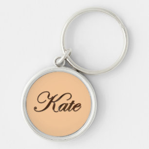 Chaveiro Chave-corrente Nome-Marcada KATE ou Zipper-traçã