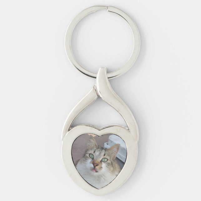 Chaveiro Chave de Coração de Cat (Frente)