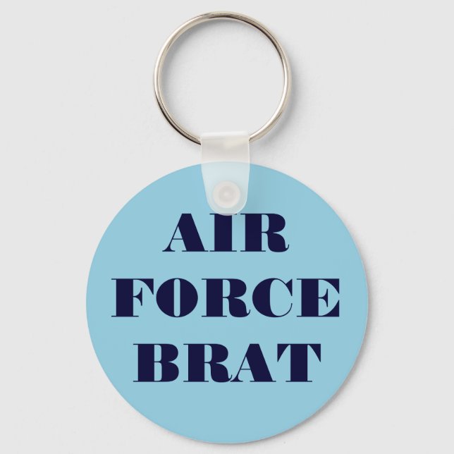 Chaveiro Chave de Força Aérea Brat (Frente)