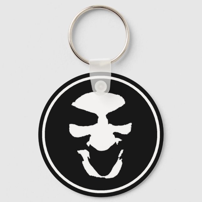 Chaveiro Chave de Ícone de Espaço Vazio (Frente)