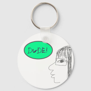 Chaveiro chave de manga com fio