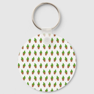 Chaveiro Chave de padrão Cactus bonito CHain