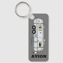 Chave de Reboque da Vintage Avion Fob, Alumínio