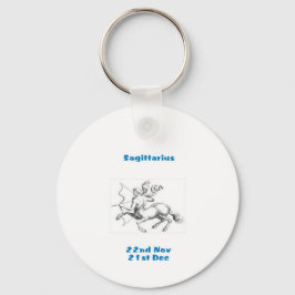 CHAVEIRO CHAVE DE SINAL DE ESTRELA SAGITTARIUS