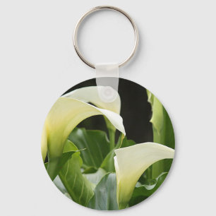 Chaveiro Chaveiro, "Calla branco Lillies # 3159"