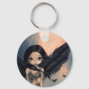 Chaveiro "Chaveiro do anjo voado preto"