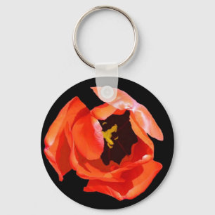 Chaveiro Chaveiro, "tulipa vermelha "