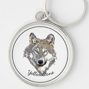 Chaveiro Chaveiro-Yellowstone Wolf