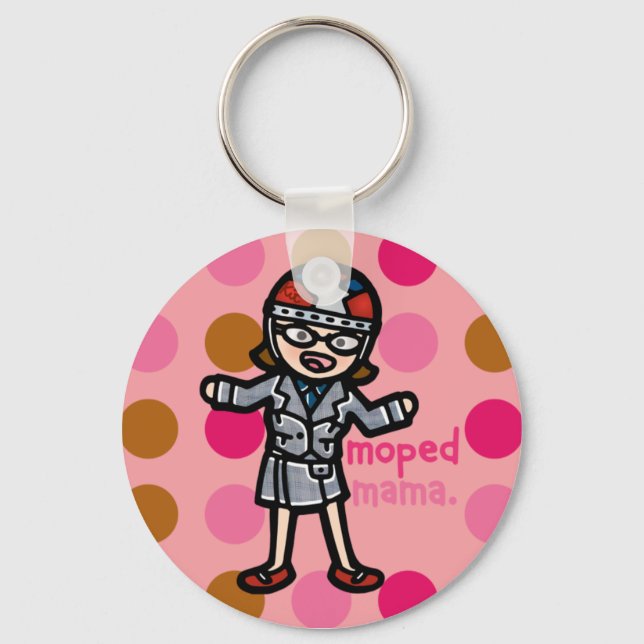 Chaveiro chaves para o patinete. (Frente)