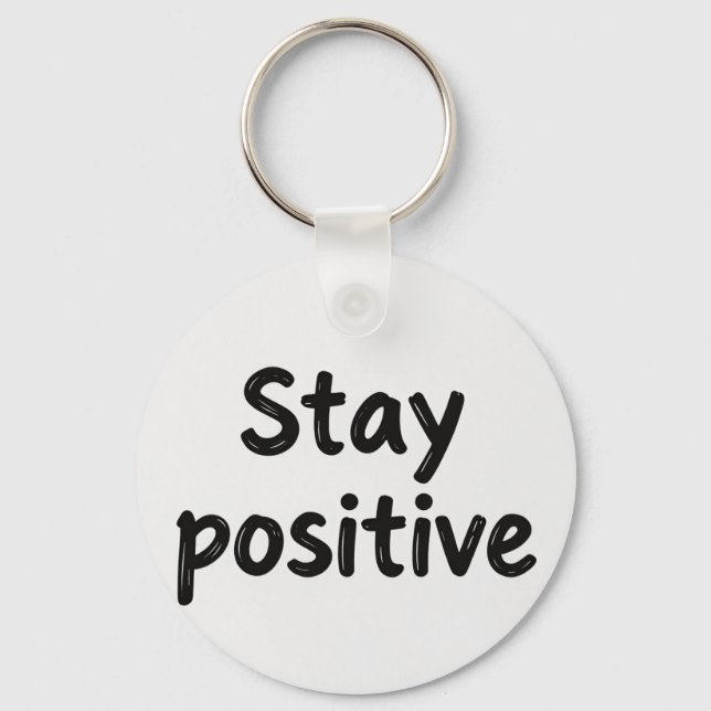 Chaveiro Chaves permanecer positivas (Frente)