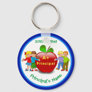 Chaveiro Cheap Personalized Gift for Principal, Name, Year