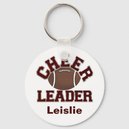 Chaveiro Cheerleader de futebol da Maroon