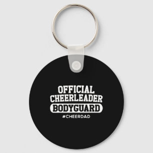 Chaveiro Cheerleader Oficial de Saúde Pai BodyGuard Engraça