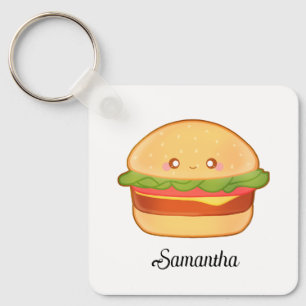 Chaveiro Cheeseburger Gato