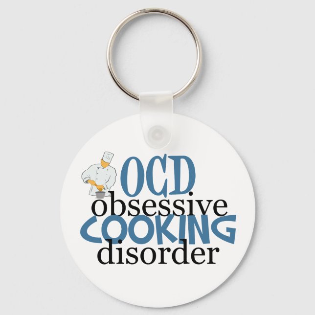 Chaveiro Chef Engraçado (Frente)