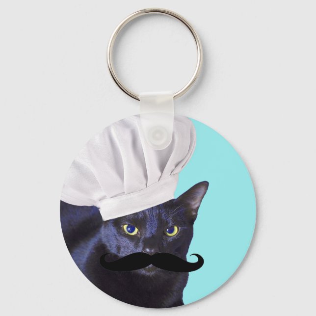 Chaveiro Chef Italiano, Gato Negro (Frente)