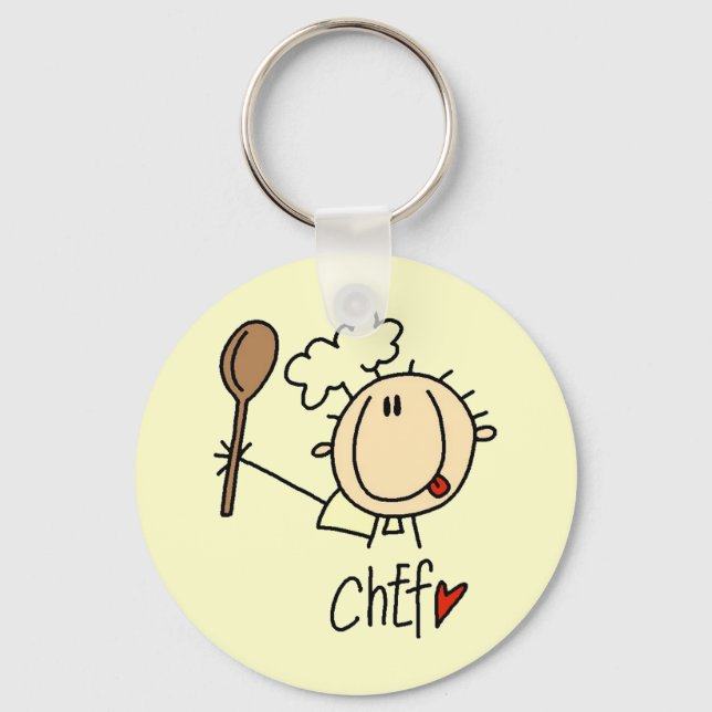 Chaveiro Chef Masculino (Frente)