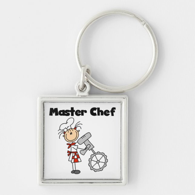 Chaveiro Chef Mestre - Feminino (Frente)