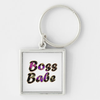 Chaveiro Chefe Babe em Black Floral