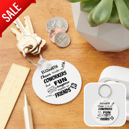 Chaveiro Chefe Colaborador de Adeus - somos Amigos Personal