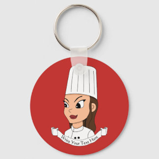 Chaveiro Chefe de cozinha personalizado