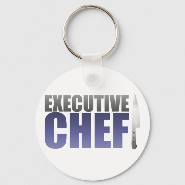 Chaveiro Chefe Executivo Azul (Frente)