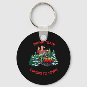 Chaveiro Chegando Aos Papais noeis Urbanos Trump 2024 Xmas
