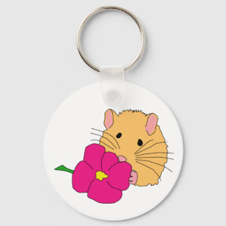 Chaveiro cheirar os rosas