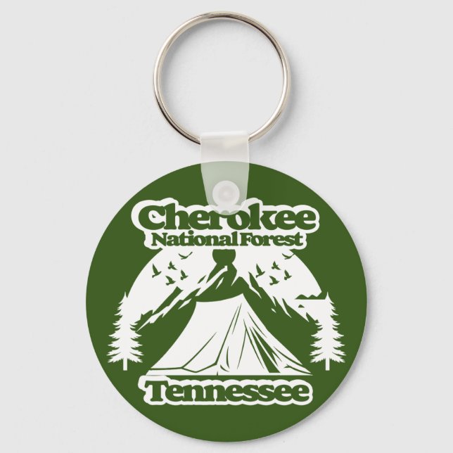 Chaveiro Cherokee National Forest Tennessee (Frente)