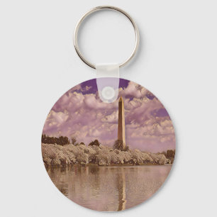 Chaveiro Cherry Blossoms at the Washington Monument Keycha