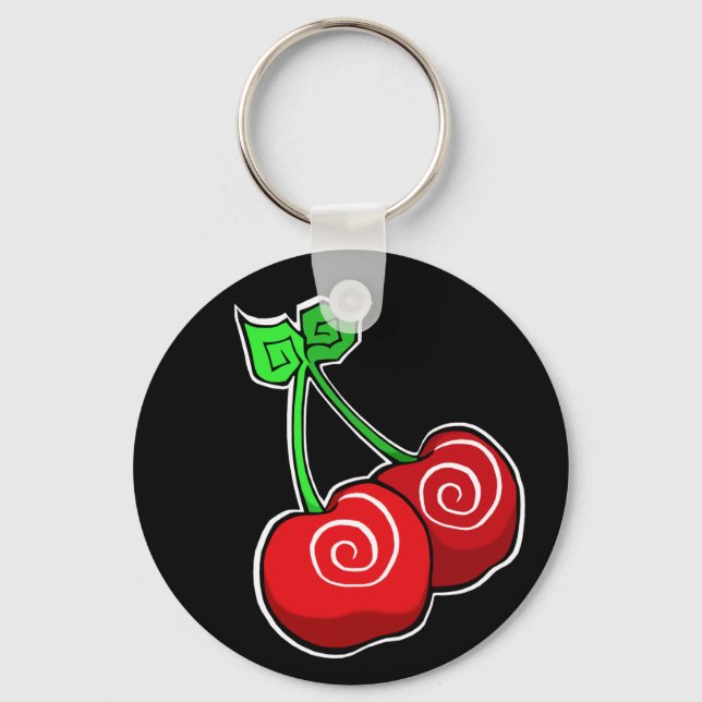 Chaveiro Cherry Swirl Keyring (Frente)