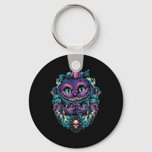 Chaveiro Cheshire Cat Shirt Alice No País Das Maravilhas