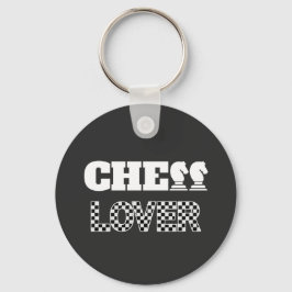 Chaveiro Chess Lover White Knights Criativo Jogo Único
