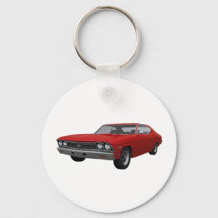 Chaveiro Chevelle 1968 SS: Revestimento vermelho