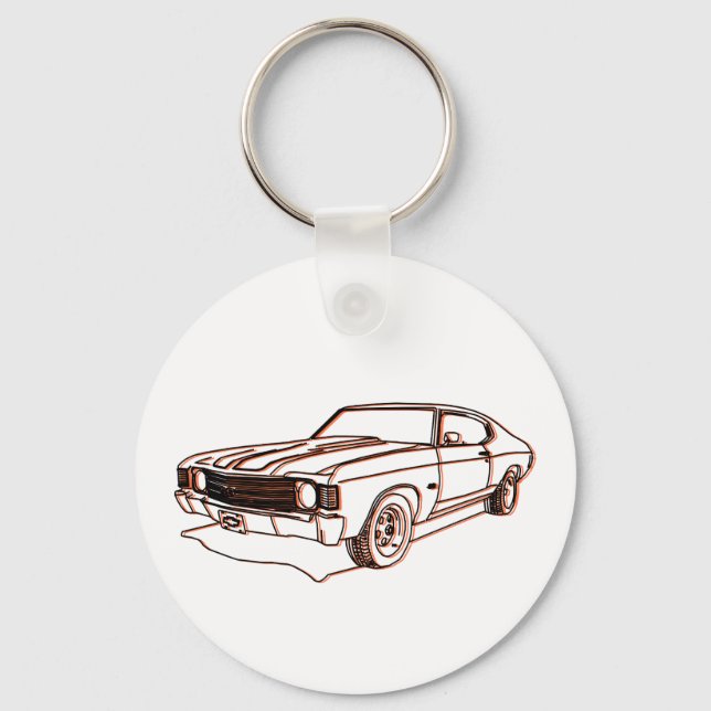 Chaveiro Chevelle Key Chain (Frente)