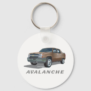 Chaveiro Chevrolet Avalanche Dourado