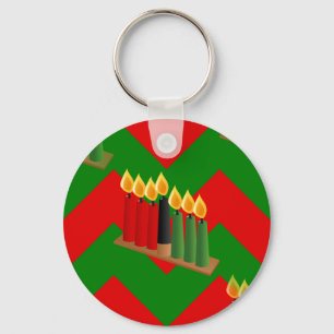 Chaveiro chevron kwanzaa