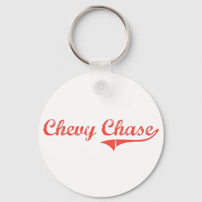 Chaveiro Chevy Chase Maryland Clássico Design (Frente)