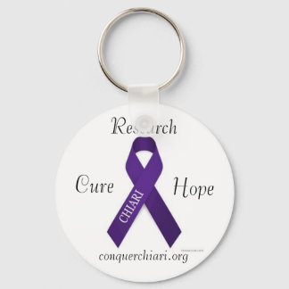 Chaveiro CHIARI, Cure, Hope, Research, conquerchiari.org