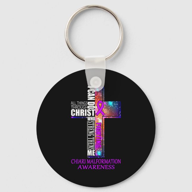 Chaveiro Chiari Malformation Awareness Shirt - Christmas Gi (Frente)